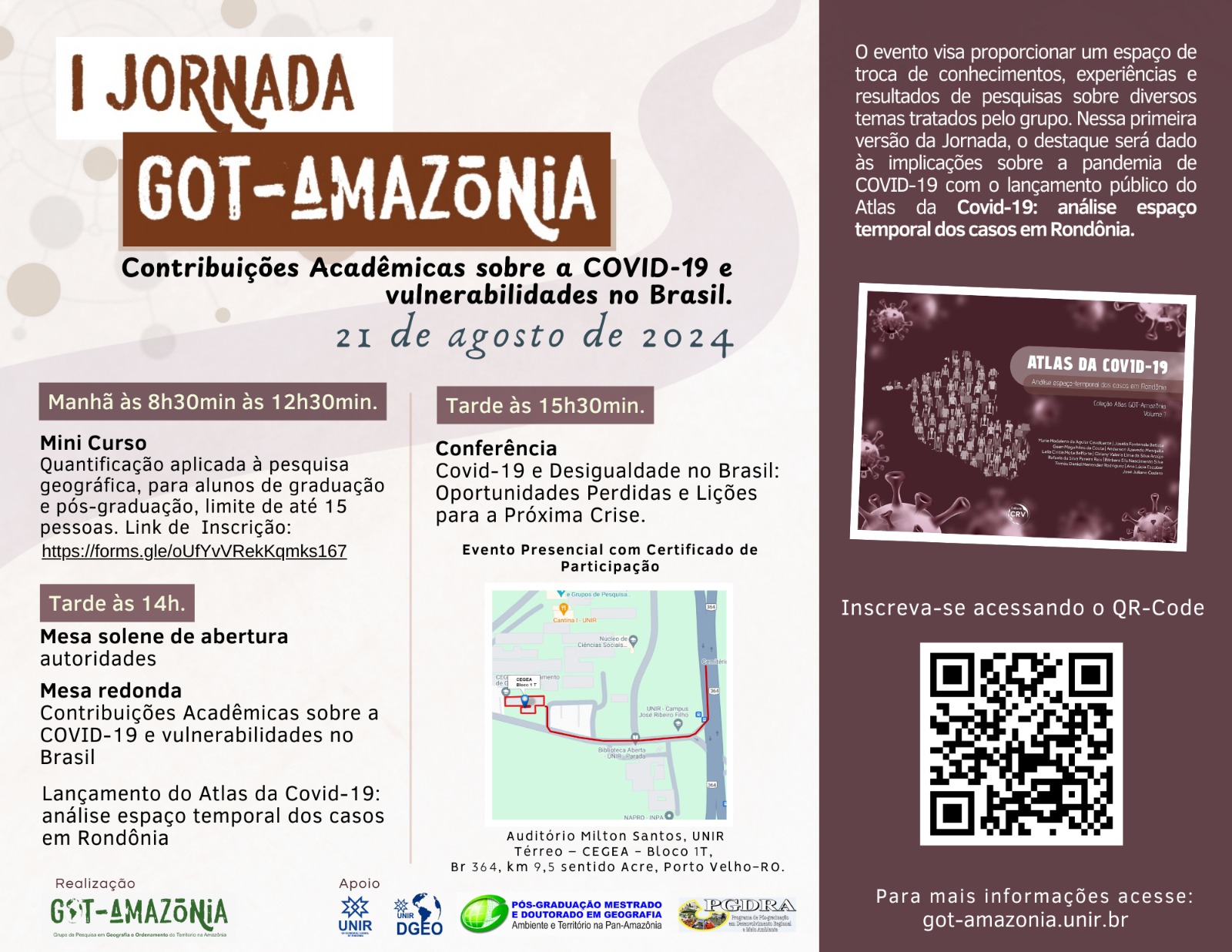 I jornada GOT-Amazônia