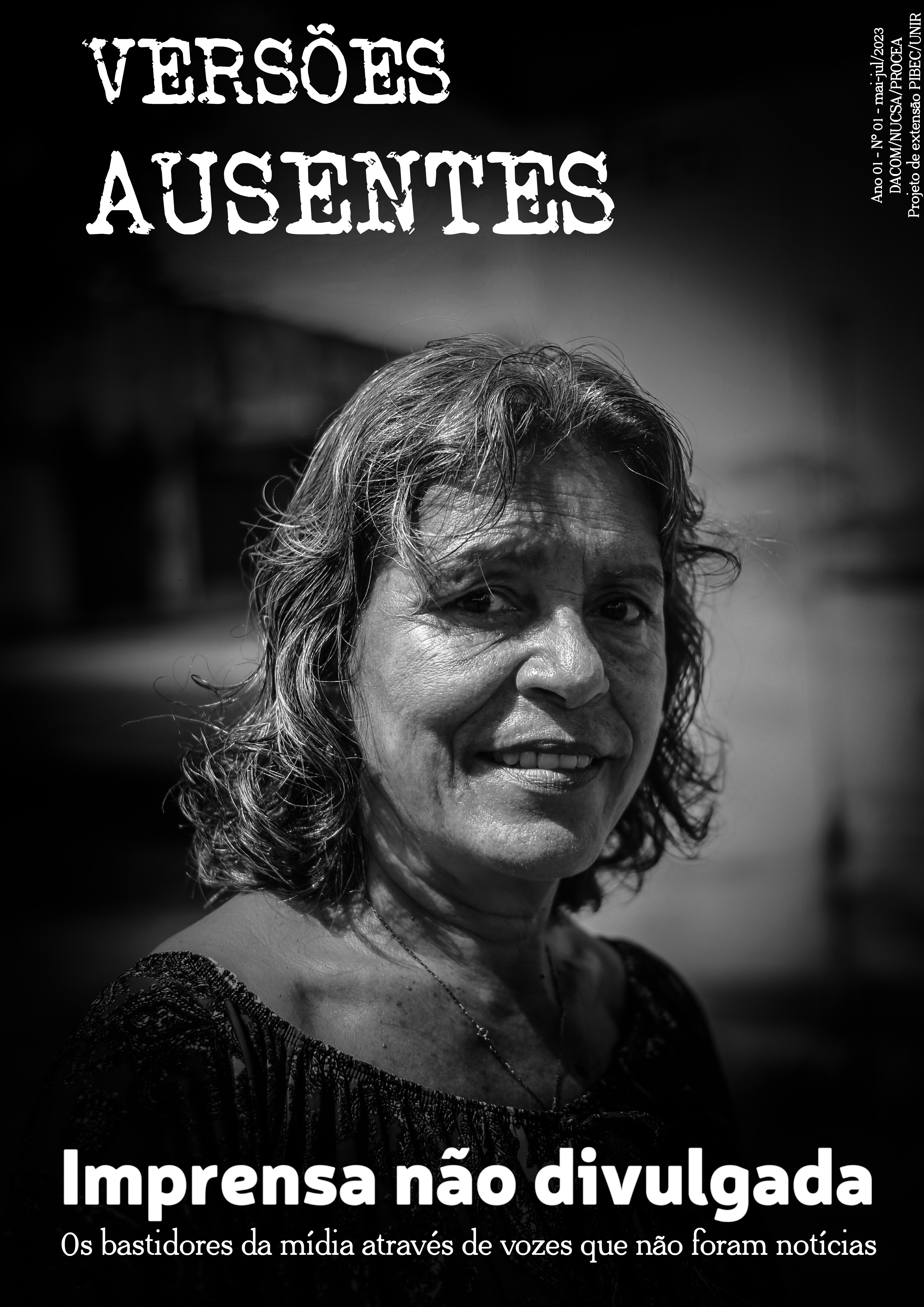 Revista Vers&otilde;es Ausentes - Capa